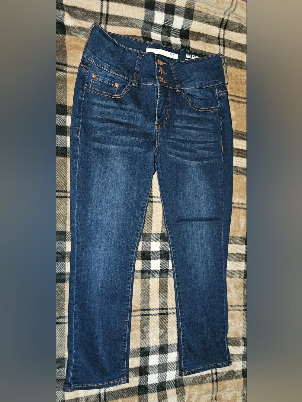 !it jeans Women’s Indigo Skinny Stretch Jeans